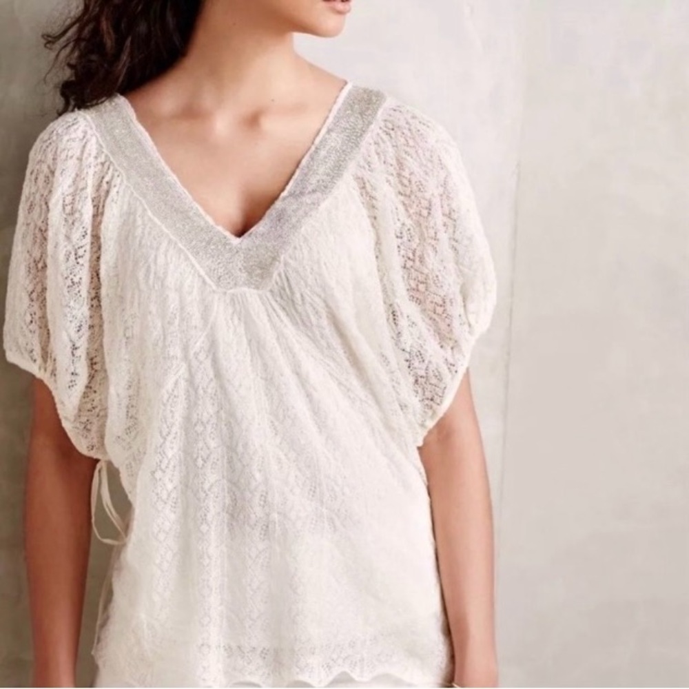 Anthropology Lacey blouse